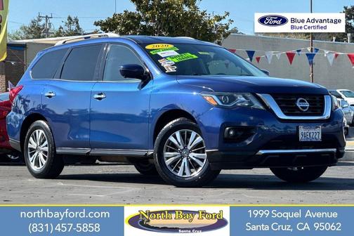 Caspian Blue Metallic 2020 Nissan Pathfinder SL 2WD