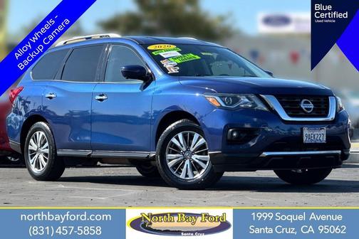 Caspian Blue Metallic 2020 Nissan Pathfinder SL 2WD