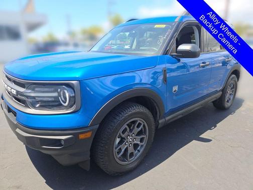 Velocity Blue Metallic 2022 Ford Bronco Sport Big Bend
