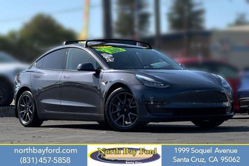 Deep Blue Metallic 2019 Tesla Model 3 Long Range