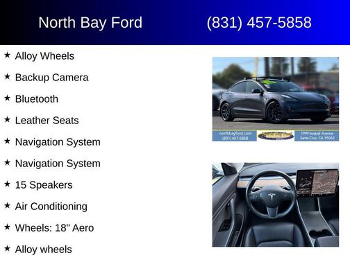 Deep Blue Metallic 2019 Tesla Model 3 Long Range