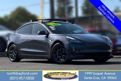 Deep Blue Metallic 2019 Tesla Model 3 Long Range