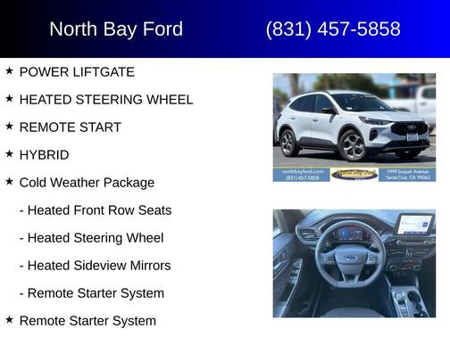 Space Silver Metallic 2025 Ford Escape ST-Line