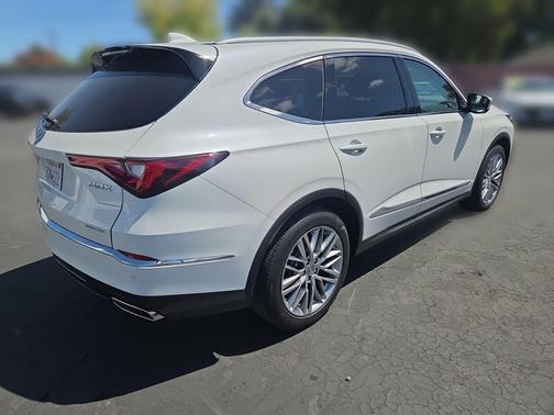 Platinum White Pearl 2023 Acura MDX Advance Package