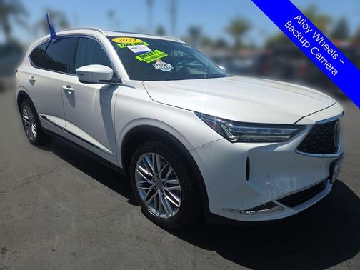 Platinum White Pearl 2023 Acura MDX Advance Package