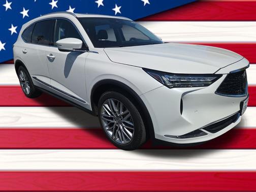 Platinum White Pearl 2023 Acura MDX Advance Package