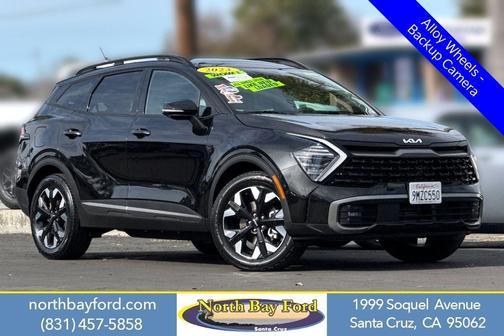 Fusion Black 2023 Kia Sportage Plug-In Hybrid X-Line Prestige