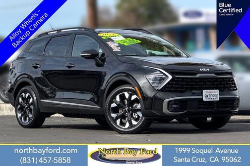 Fusion Black 2023 Kia Sportage Plug-In Hybrid X-Line Prestige