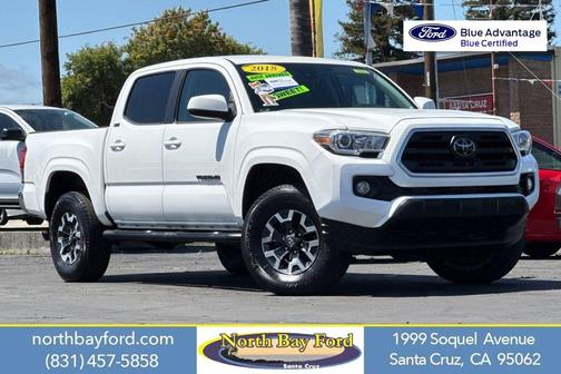 Super White 2018 Toyota Tacoma SR5