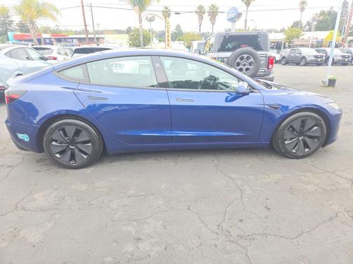 Deep Blue Metallic 2025 Tesla Model 3 Long Range