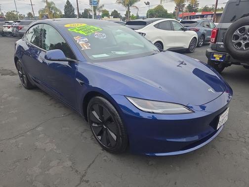 Deep Blue Metallic 2025 Tesla Model 3 Long Range