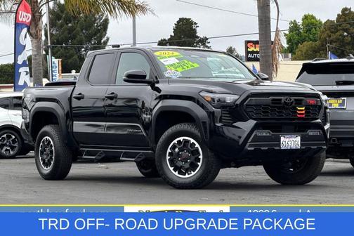 Black 2024 Toyota Tacoma TRD Off-Road