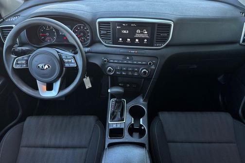Clear White 2020 Kia Sportage LX