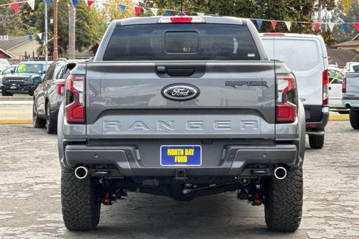 Gray 2026 Ford Ranger Raptor