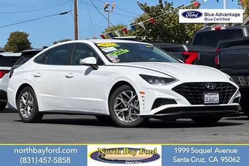 Serenity White 2023 Hyundai SONATA SEL