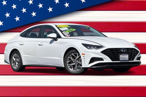 Serenity White 2023 Hyundai SONATA SEL
