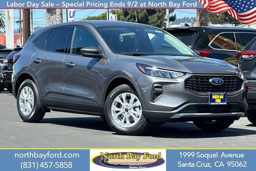 Carbonized Gray Metallic 2025 Ford Escape Active