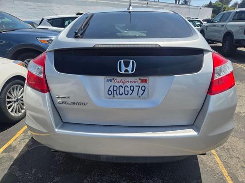 Alabaster Silver Metallic 2010 Honda Accord Crosstour EX-L