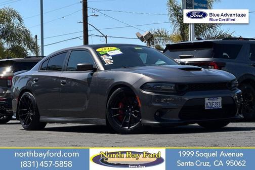Granite Pearlcoat 2018 Dodge Charger R/T 392