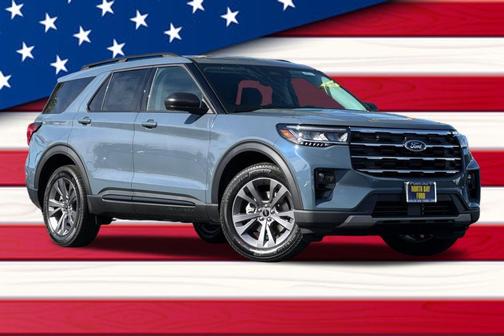 Vapor Blue Metallic 2026 Ford Explorer Active