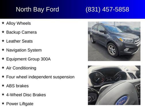 Magnetic Metallic 2018 Ford Escape SEL