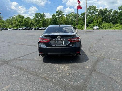 Midnight Black Metallic 2021 Toyota Camry XSE
