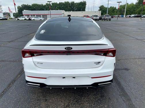Glacial White Pearl 2021 Kia K5 GT-Line