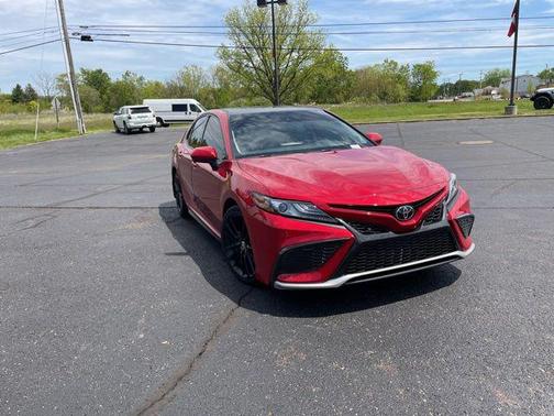 Red 2024 Toyota Camry XSE