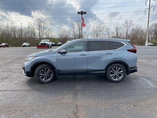 Gray 2022 Honda CR-V AWD EX