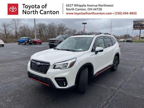 Crystal White Pearl 2020 Subaru Forester Sport
