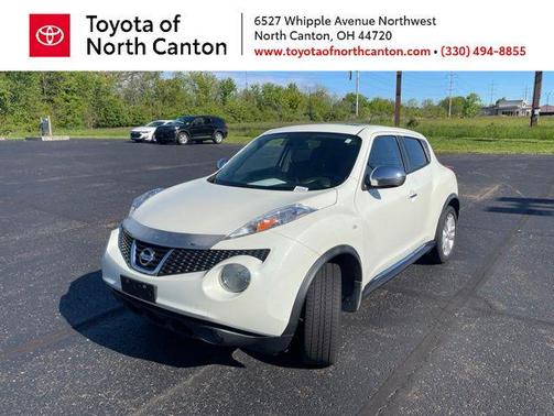 White Pearl 2012 Nissan Juke SL