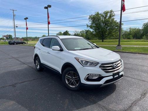 Frost White Pearl 2017 Hyundai Santa Fe Sport 2.4L