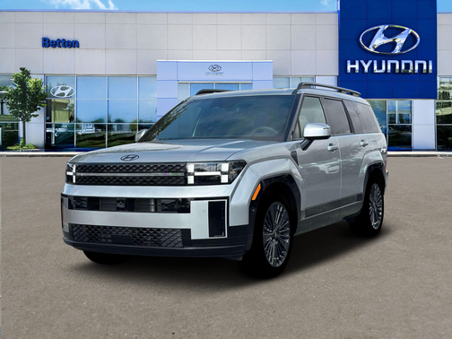 Shimmering Silver 2026 Hyundai SANTA FE HEV Calligraphy