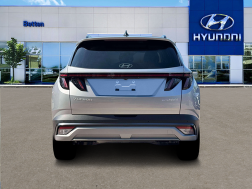 Shimmering Silver 2026 Hyundai TUCSON Hybrid Limited