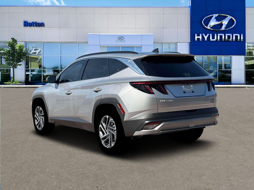 Shimmering Silver 2026 Hyundai TUCSON Hybrid Limited