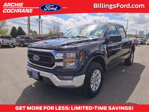 AGATE BLACK METALLIC 2023 Ford F-150 XLT