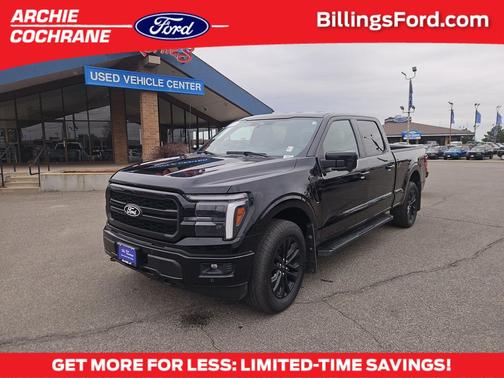AGATE BLACK METALLIC 2025 Ford F-150 Lariat