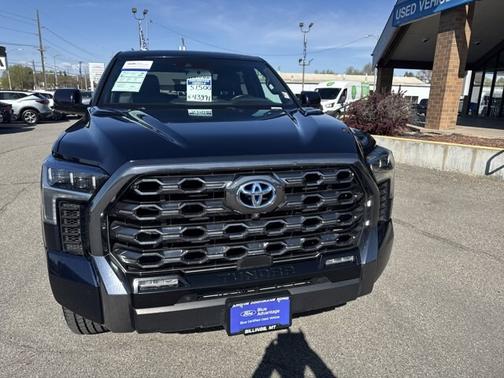 Blue 2023 Toyota Tundra PLATINUM
