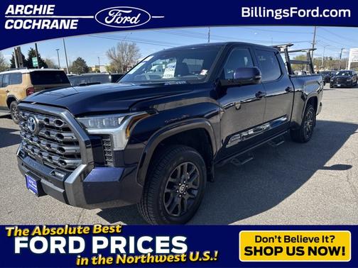 Blue 2023 Toyota Tundra PLATINUM
