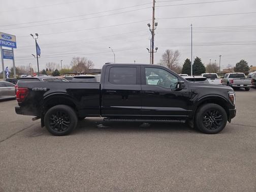 AGATE BLACK METALLIC 2025 Ford F-150 LARIAT