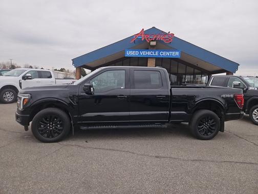 AGATE BLACK METALLIC 2025 Ford F-150 LARIAT