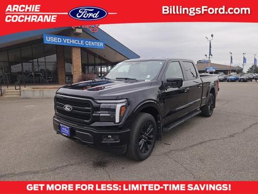 AGATE BLACK METALLIC 2025 Ford F-150 LARIAT