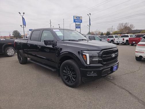 AGATE BLACK METALLIC 2025 Ford F-150 LARIAT