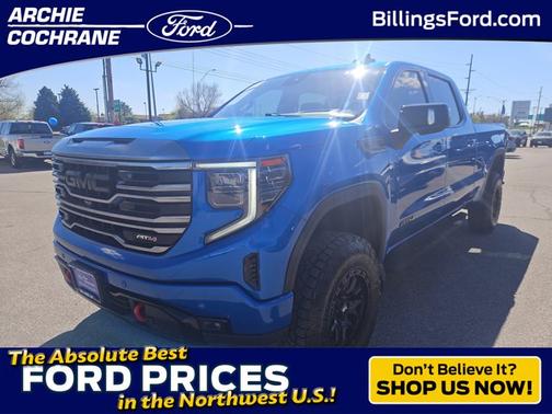 Dynamic Blue Metallic 2023 GMC Sierra 1500 AT4