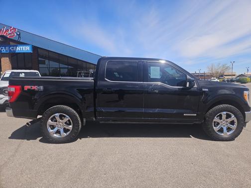 AGATE BLACK METALLIC 2022 Ford F-150 LARIAT