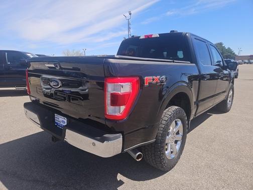 AGATE BLACK METALLIC 2022 Ford F-150 LARIAT