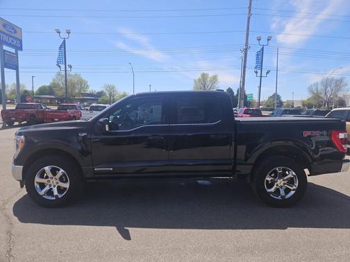 AGATE BLACK METALLIC 2022 Ford F-150 LARIAT