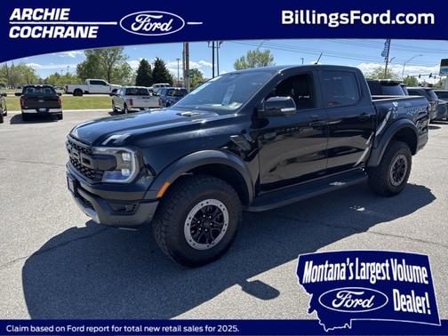 SHADOW BLACK 2024 Ford Ranger RAPTOR