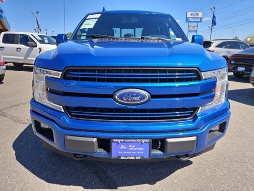 LIGHTNING BLUE 2018 Ford F-150 LARIAT