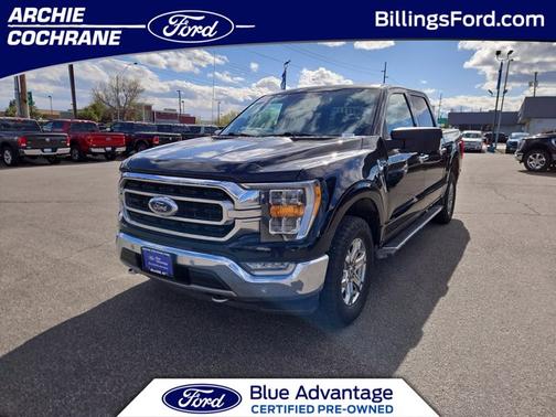 AGATE BLACK METALLIC 2021 Ford F-150 XLT